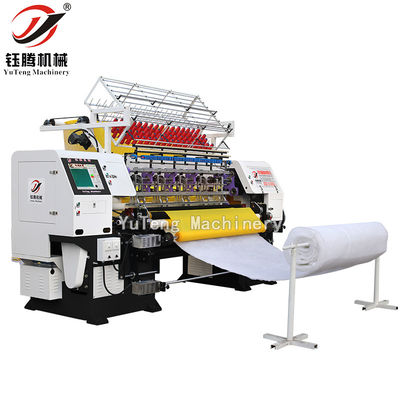 Kilitli Dikiş Dikiş Makinesi Çoklu İğne Nakliye Bilgisayar Dikiş Makinesi Bobbin Kilitli Dikiş Dikiş Makinesi