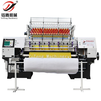 Kilitli Dikiş Dikiş Makinesi Çoklu İğne Nakliye Bilgisayar Dikiş Makinesi Bobbin Kilitli Dikiş Dikiş Makinesi
