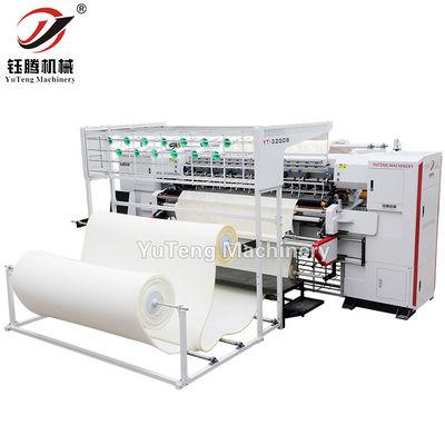 Yüksek Hızlı 1200 RPM Multi Needle Quilting Makinesi 2450mm Quilting Genişliği ve 80mm Quilting Kalınlığı ile