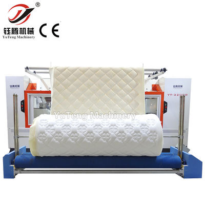 Multi Needle Computerized Chain Stitch Quilting Machine For Mattress Shuttleless (Çok iğneli bilgisayarlı zincir dikişli yatak örtme makinesi)