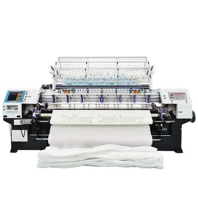 Yorgan Tekstil Yapımı için Endüstriyel Yüksek Hızlı Çok iğneli Çöp Makinesi