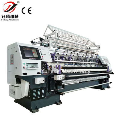 Yorgan Tekstil Yapımı için Endüstriyel Yüksek Hızlı Çok iğneli Çöp Makinesi