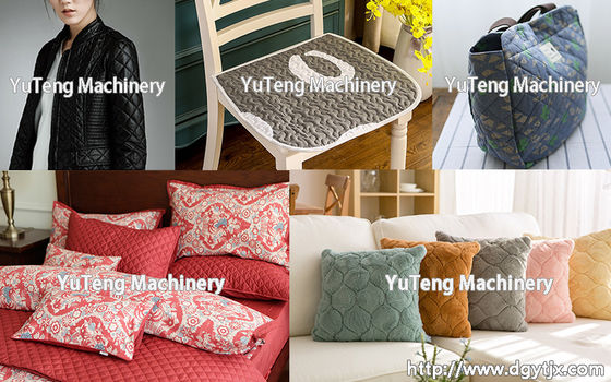 800 rpm Tekstil giyim için Bilgisayarlı Çok iğneli Quilting Makinesi