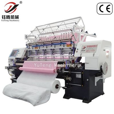 3.5kw kilitli dikişli çok iğneli battaniye makinesi bilgisayarlı kanepe koltuğu kapağı için