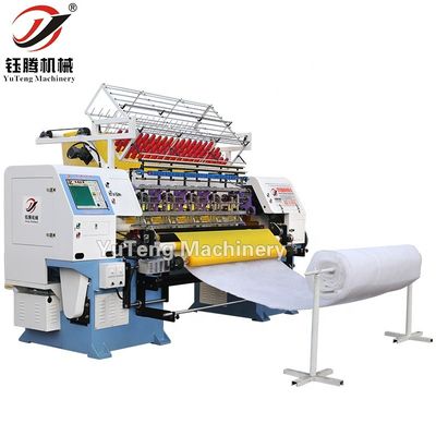 Çoklu İğne Kilitli Dikiş Dikiş Makinesi Yüksek Hassasiyet 380V 50HZ 3 Fazlı