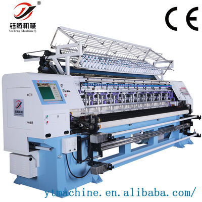 Komforter Lock Stitch Quilting Machine Bilgisayarlı 3300mm Genişlik