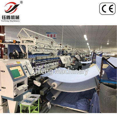 7.5kw Multi Needle Lock Stitch Quilting Machine Matras için Bilgisayarlı