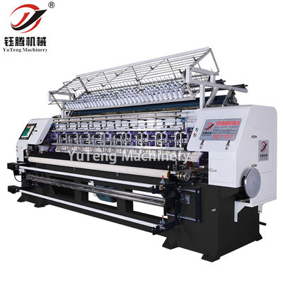 Kilitli dikiş Yüksek Hızlı Quilting Makinesi Bilgisayarlı Çoklu İğne