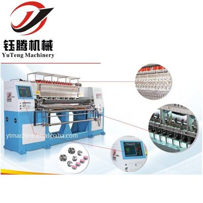 4KW Özel Bilgisayarlı Çamaşırı nakış makinesi Çoklu iğneler