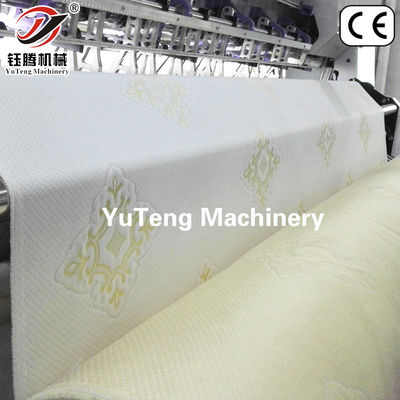 Otomatik Meca Comforter Quilting Makinesi 2450mm Genişlik Çok Kullanımlı