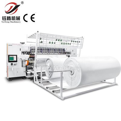 Bilgisayarlı 380V 50HZ çok iğneli yatak örtme makineleri