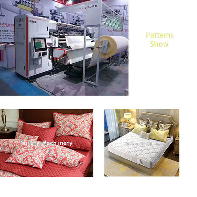 Fabrika Kullanımı Bilgisayarlı Yorgan Makinesi Ev Tekstil Ürünleri İçin Yatak Çamaşırları Dikiş Makinesi
