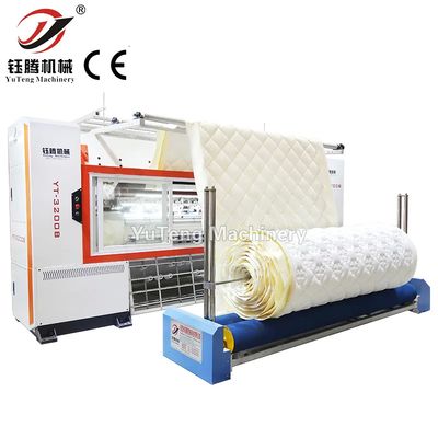 2450mm Yorgan genişliği Maksimum kalınlığı 8cm için Bilgisayarlı Yorgan makinesi