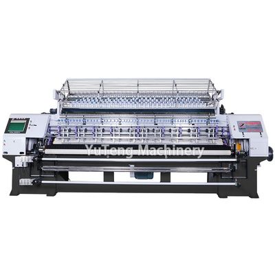 High Speed Computer Multi-needles Shuttle Quilting Machine For Bed Sheets Textile Making