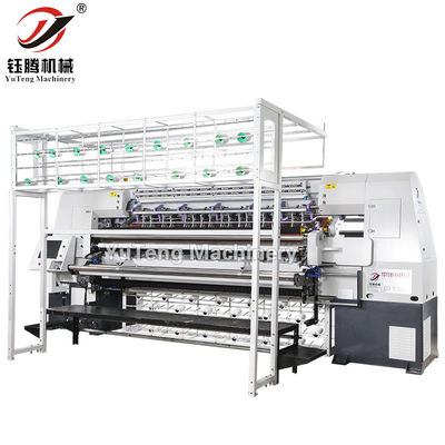 Yüksek Hızlı 100-1000RPM Multi Needle Quilting Makine 2450MM çalışma genişliği ve 80MM dikiş kalınlığı ile yatak yapımı için