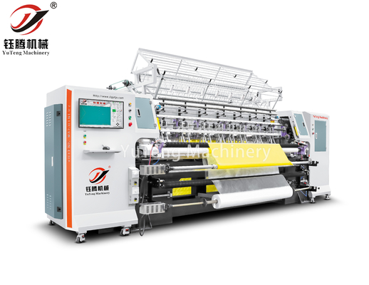 Yataklık Ev Tekstili Üretimi için Bilgisayarlı Çok iğneli Hızlı Quilting Makinesi